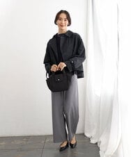 BJCJD69130 MK MICHEL KLEIN BAG(MK ミッシェルクラン バッグ) [WEB限定/軽量/2WAY]ポケットアクセント台形コンパクトトート イエロー