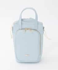 BJCJD73120 MK MICHEL KLEIN BAG(MK ミッシェルクラン バッグ) [2WAY/保冷保温]COOL＆WARM ミニハンドバッグ ライトブルー