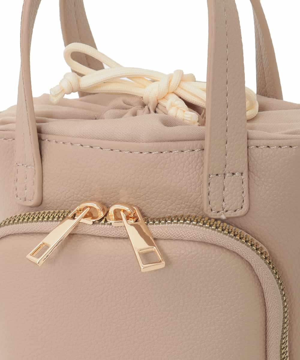 BJCJD73120 MK MICHEL KLEIN BAG(MK ミッシェルクラン バッグ) [2WAY/保冷保温]COOL＆WARM ミニハンドバッグ ベージュ