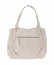 BKBGD26160 MK MICHEL KLEIN BAG(MK ミッシェルクラン バッグ) [2WAY]合成皮革タックデザイントートバッグ ホワイトベージュ