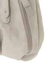 BKBGD26160 MK MICHEL KLEIN BAG(MK ミッシェルクラン バッグ) [2WAY]合成皮革タックデザイントートバッグ ホワイトベージュ