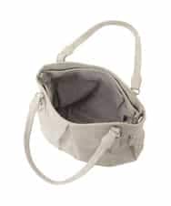 BKBGD26160 MK MICHEL KLEIN BAG(MK ミッシェルクラン バッグ) [2WAY]合成皮革タックデザイントートバッグ ホワイトベージュ