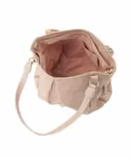 BKBGD26160 MK MICHEL KLEIN BAG(MK ミッシェルクラン バッグ) [2WAY]合成皮革タックデザイントートバッグ ホワイトベージュ