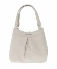 BKCAD07160 MK MICHEL KLEIN BAG(MK ミッシェルクラン バッグ) [2WAY]合成皮革タックデザインバッグ グレー