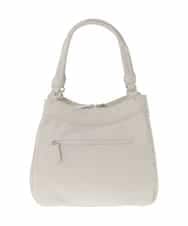 BKCAD07160 MK MICHEL KLEIN BAG(MK ミッシェルクラン バッグ) [2WAY]合成皮革タックデザインバッグ グレー