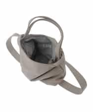 BKCAD26165 MK MICHEL KLEIN BAG(MK ミッシェルクラン バッグ) [2WAY]パンチングデザイン変形トートバッグ ライトグレー