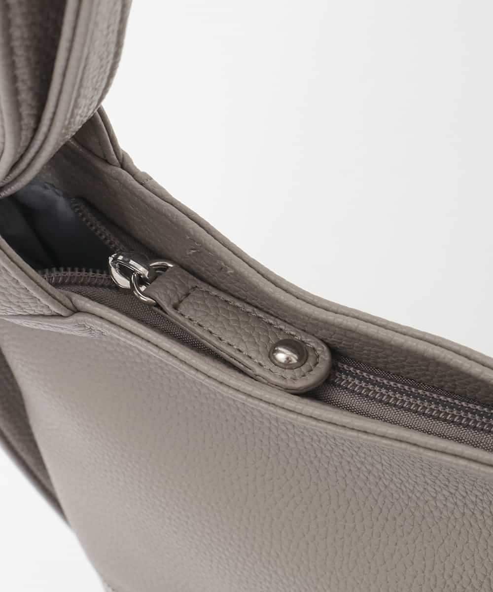 BKCAG28160 MK MICHEL KLEIN BAG(MK ミッシェルクラン バッグ) [2WAY]パンチングデザイン変形コンパクトバッグ ベージュ