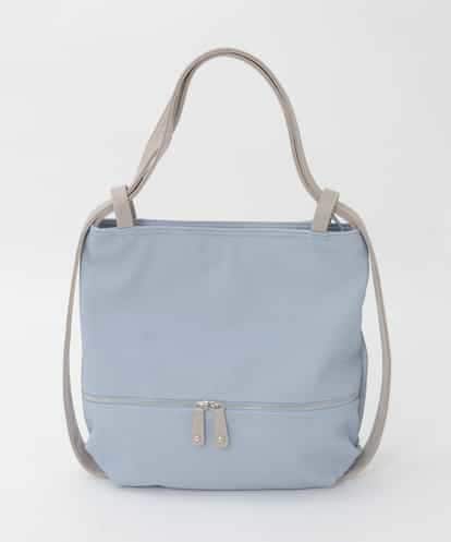 BKCGD05165 MK MICHEL KLEIN BAG [2WAY/A4収納可]布帛風デザイン変形トートバッグ