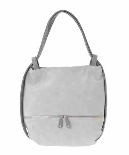 BKCGD05165 MK MICHEL KLEIN BAG [2WAY/A4収納可]布帛風デザイン変形トートバッグ