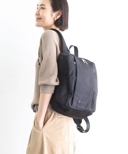 BKRGD02160 MK MICHEL KLEIN BAG [撥水]フロントタックコンパクトリュック