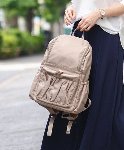 BKRGV41150 MK MICHEL KLEIN BAG ギャザープリーツデザインリュック