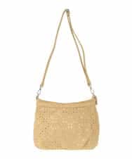 BPCGD30150 MK MICHEL KLEIN BAG(MK ミッシェルクラン バッグ) [2WAY]パンチングレイヤーデザインバッグ イエロー
