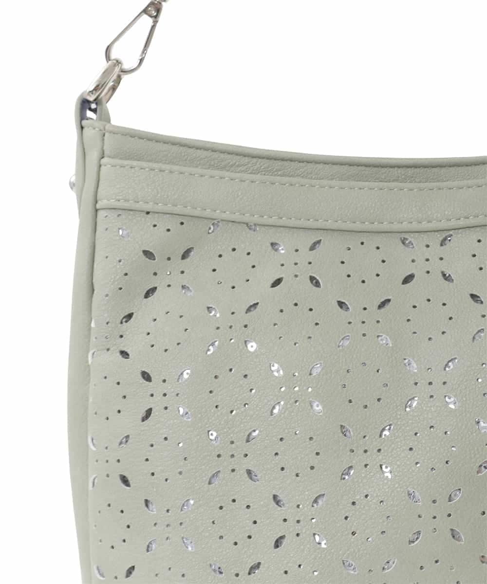 BPCGD30150 MK MICHEL KLEIN BAG(MK ミッシェルクラン バッグ) [2WAY]パンチングレイヤーデザインバッグ イエロー