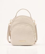 BPCLD94150 MK MICHEL KLEIN BAG(MK ミッシェルクラン バッグ) [3WAY/軽量]合成皮革ミニマムリュック アイボリー