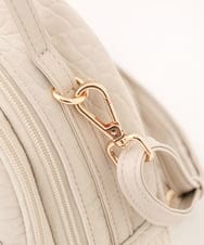BPCLD94150 MK MICHEL KLEIN BAG(MK ミッシェルクラン バッグ) [3WAY/軽量]合成皮革ミニマムリュック アイボリー