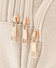 BPCLD94150 MK MICHEL KLEIN BAG(MK ミッシェルクラン バッグ) [3WAY/軽量]合成皮革ミニマムリュック アイボリー
