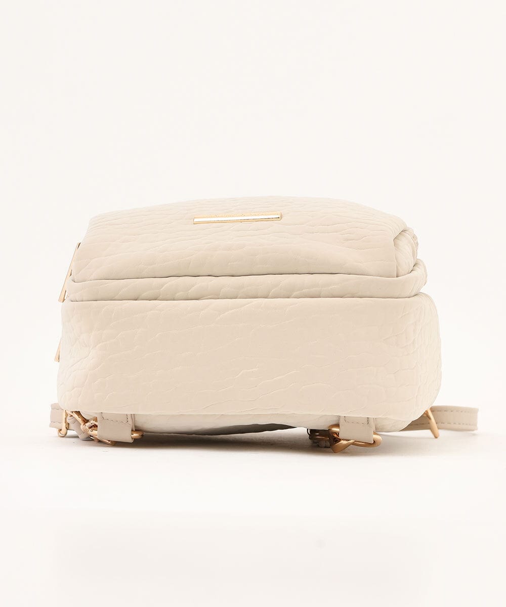 BPCLD94150 MK MICHEL KLEIN BAG(MK ミッシェルクラン バッグ) [3WAY/軽量]合成皮革ミニマムリュック アイボリー