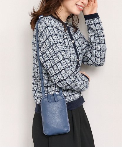 BPKAG30170 MK MICHEL KLEIN BAG [軽量]ラウンドジップコンパクトショルダーバッグ