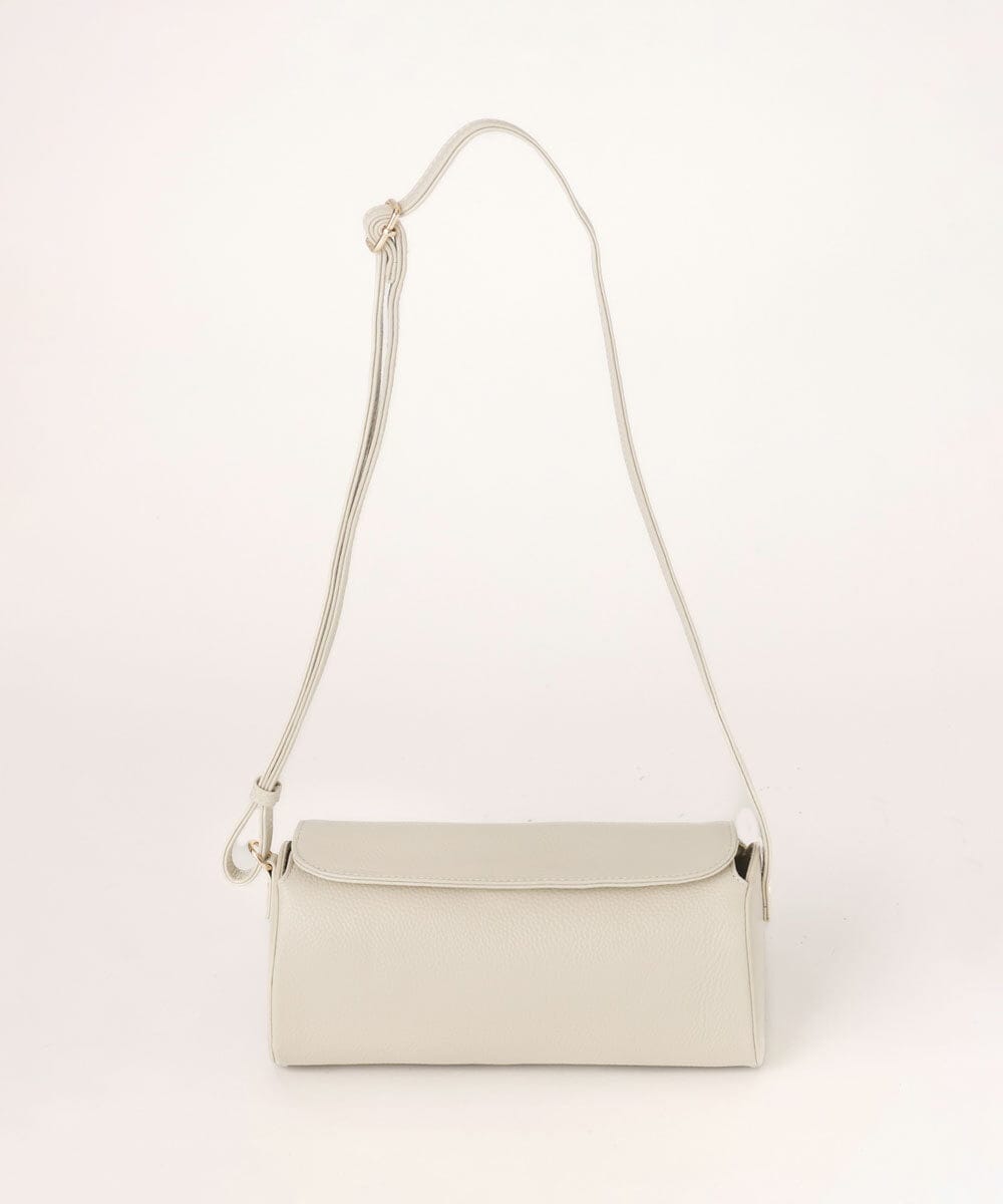 BPKGD30200 MK MICHEL KLEIN BAG(MK ミッシェルクラン バッグ) [300g以下の軽量]カウレザーシリンダーバッグ アイボリー