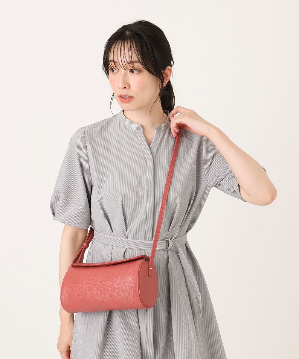 BPKGD30200 MK MICHEL KLEIN BAG(MK ミッシェルクラン バッグ) [300g以下の軽量]カウレザーシリンダーバッグ アイボリー