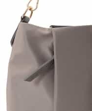 BPRAD11160 MK MICHEL KLEIN BAG(MK ミッシェルクラン バッグ) [2WAY/500g以下の軽量]タックデザインワンショルダーバッグ ピンク