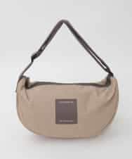 BPRAG01130 MK MICHEL KLEIN BAG(MK ミッシェルクラン バッグ) [300g以下の軽量]タグアクセントラメボディバッグ ベージュ