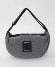 BPRAG01130 MK MICHEL KLEIN BAG(MK ミッシェルクラン バッグ) [300g以下の軽量]タグアクセントラメボディバッグ シルバー