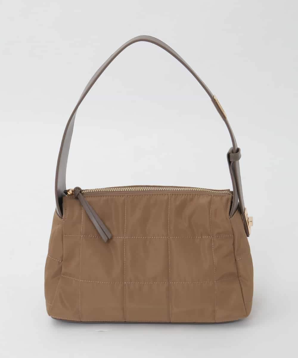 BPRAG04150 MK MICHEL KLEIN BAG(MK ミッシェルクラン バッグ) [軽量]アジャスターハンドルキルティングバッグ ベージュ