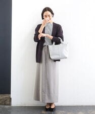 BPRED23150 MK MICHEL KLEIN BAG(MK ミッシェルクラン バッグ) [2WAY]三層構造切り替えデザイントートバッグ シルバー