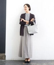 BPRED23150 MK MICHEL KLEIN BAG(MK ミッシェルクラン バッグ) [2WAY]三層構造切り替えデザイントートバッグ シルバー