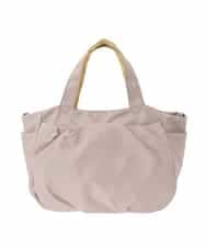 BPRGD31150 MK MICHEL KLEIN BAG(MK ミッシェルクラン バッグ) [2WAY/撥水]多機能ポケットタックデザイントートバッグ ベージュ