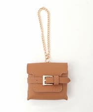 BPSGD43070 MK MICHEL KLEIN BAG(MK ミッシェルクラン バッグ) ミニバッグレザーチャーム ブラウン