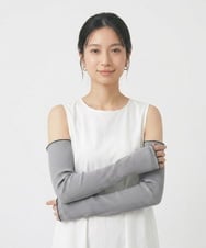 CAYID01040 Skinea(スキネア) モイストカットアームカバー グレー