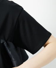 CTKID03063 TONEA(トネア) ティアードフリルTシャツ ブラック