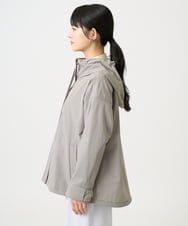 F1JFD14240 MK MICHEL KLEIN(小さいサイズ)(メゾン ドゥ サンク) 【小さいサイズ】ストレッチマウンテンパーカー/撥水加工/洗える モカ