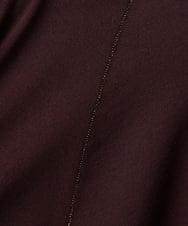 F6CAD04270 MICHEL KLEIN(小さいサイズ)(メゾン ドゥ サンク) [小さいサイズ]シアー裏毛アクセントラメパーカー ブラック
