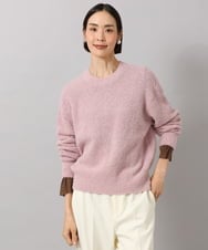 F6FAG51240 MICHEL KLEIN(小さいサイズ)(メゾン ドゥ サンク) [小さいサイズ]アルパカブークレニット ベージュ