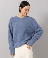 F6FAG51240 MICHEL KLEIN(小さいサイズ)(メゾン ドゥ サンク) [小さいサイズ]アルパカブークレニット ベージュ