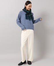 F6FAG51240 MICHEL KLEIN(小さいサイズ)(メゾン ドゥ サンク) [小さいサイズ]アルパカブークレニット ベージュ