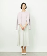 F6FDD01190 MICHEL KLEIN(小さいサイズ)(メゾン ドゥ サンク) [小さいサイズ][アンサンブル対応]コンパクトニットプルオーバー ネイビー