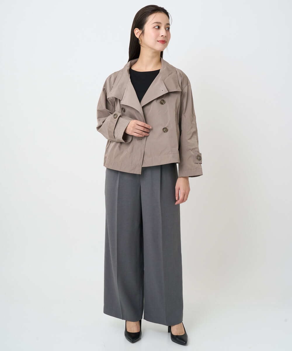 F6KAD15150 MICHEL KLEIN(小さいサイズ)(メゾン ドゥ サンク) [小さいサイズ]クリーンフォルムTシャツ ブラック
