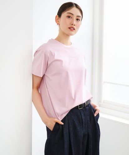 F6KGD19120  [小さいサイズ]ミニマルロゴTシャツ
