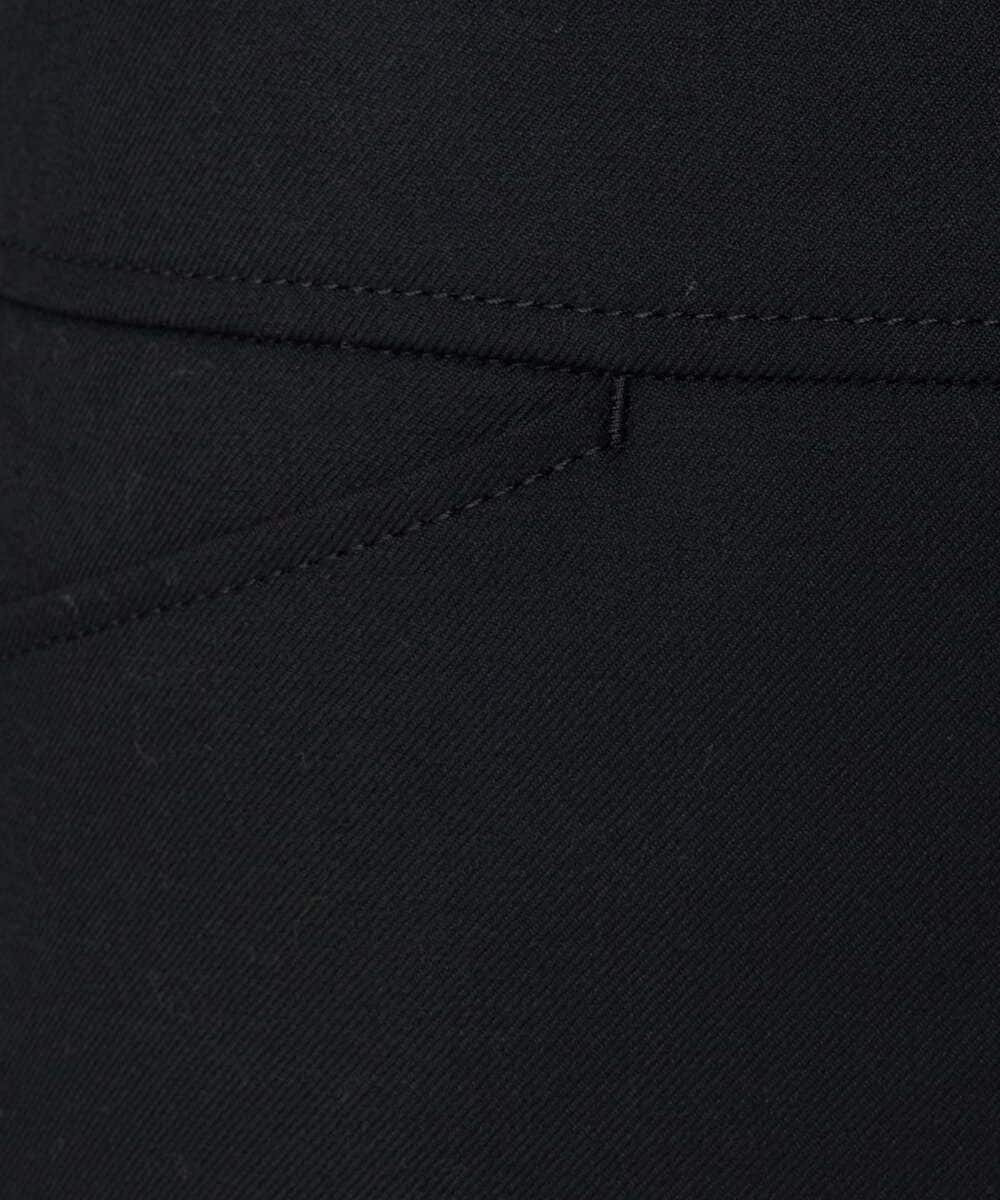 F6LAD28180 MICHEL KLEIN(小さいサイズ)(メゾン ドゥ サンク) [小さいサイズ][定番人気]ストレッチ裏起毛ワイドパンツ ライトグレー