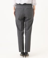 F6LAG03260 MICHEL KLEIN(小さいサイズ)(メゾン ドゥ サンク) 【小さいサイズ】[セットアップ対応]ストレッチテーパードパンツ グレー