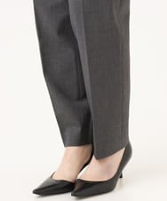 F6LAG03260 MICHEL KLEIN(小さいサイズ)(メゾン ドゥ サンク) 【小さいサイズ】[セットアップ対応]ストレッチテーパードパンツ グレー