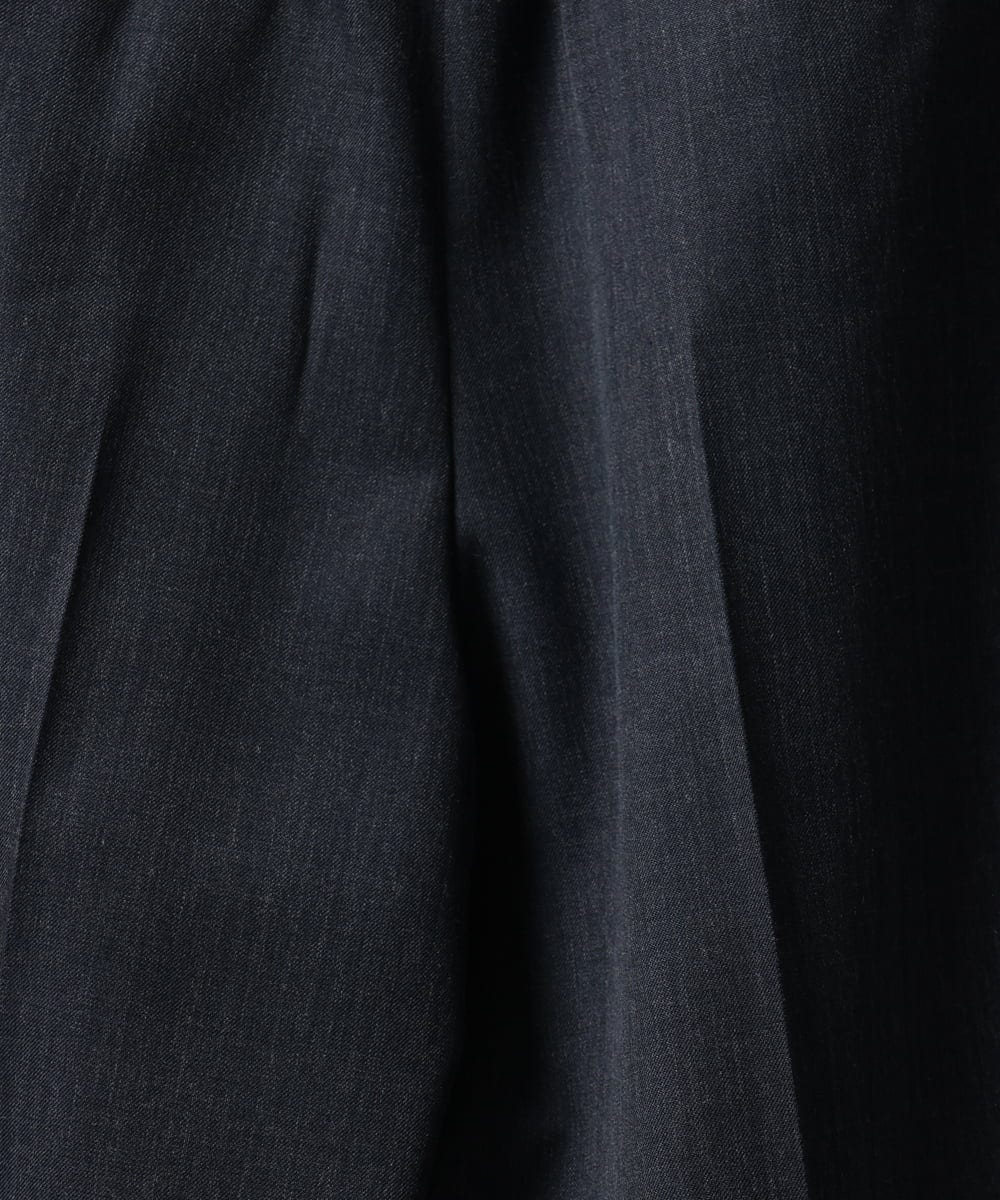 F6LAG51270 MICHEL KLEIN(小さいサイズ)(メゾン ドゥ サンク) [小さいサイズ]パイピングワイドパンツ ネイビー