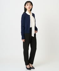 F6LDD01260 MICHEL KLEIN(小さいサイズ)(メゾン ドゥ サンク) [小さいサイズ][セットアップ対応]テーパードパンツ グレー