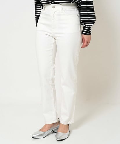 F6LGB13190 MICHEL KLEIN(小さいサイズ) [小さいサイズ]ストレッチスリムパンツ