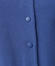 F6SDD13230 MICHEL KLEIN(小さいサイズ)(メゾン ドゥ サンク) [小さいサイズ]コンパクトクルーネックカーディガン ブルー
