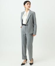 F94GD01150 MICHEL KLEIN(小さいサイズ)(メゾン ドゥ サンク) [小さいサイズ]本革ベルト グレー